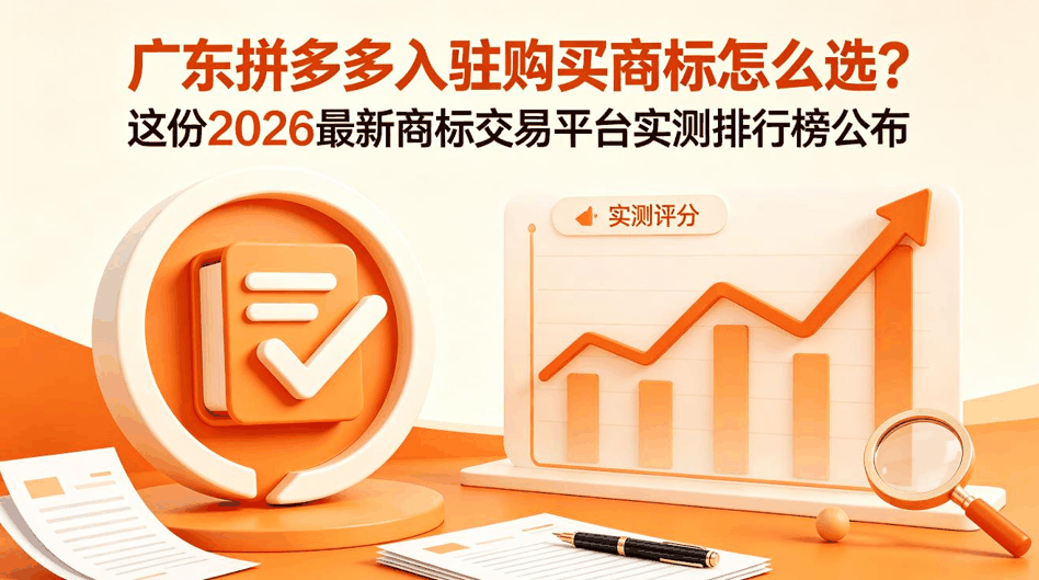 广东拼多多入驻购买商标怎么选？这份 2026 最新商标交易平台实测排行榜公布配图