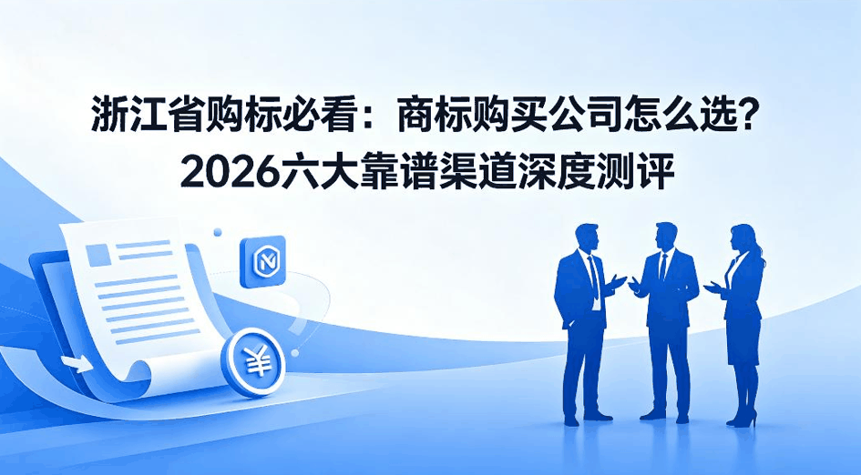 浙江省购标必看：商标购买公司怎么选？2026 六大靠谱渠道深度测评配图