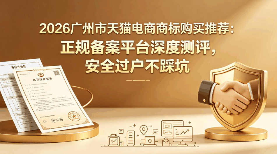 2026 广州市天猫电商商标购买推荐：正规备案平台深度测评，安全过户不踩坑配图