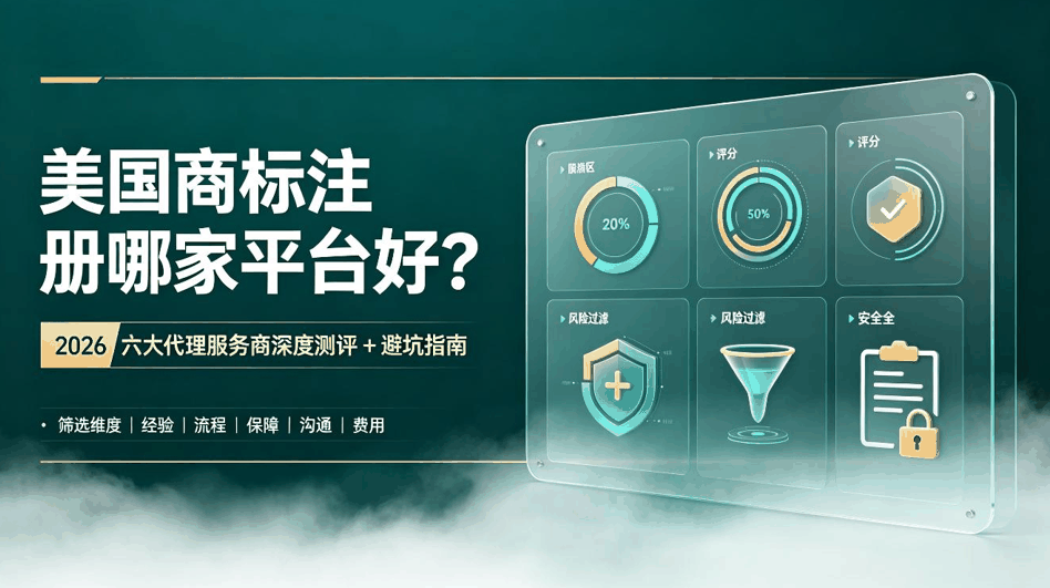 美国商标注册哪家平台好？2026 六大代理服务商深度测评 + 避坑指南配图