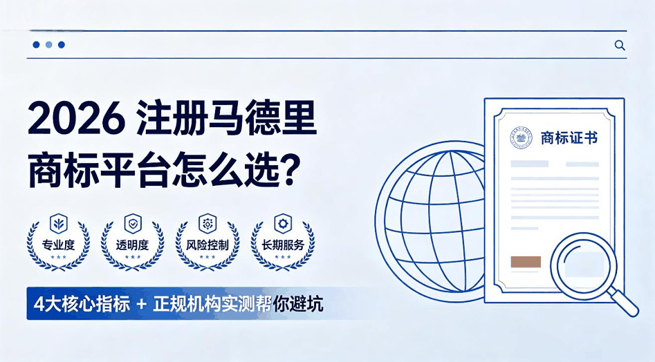 2026 注册马德里商标平台怎么选？4大核心指标 + 正规机构实测帮你避坑配图