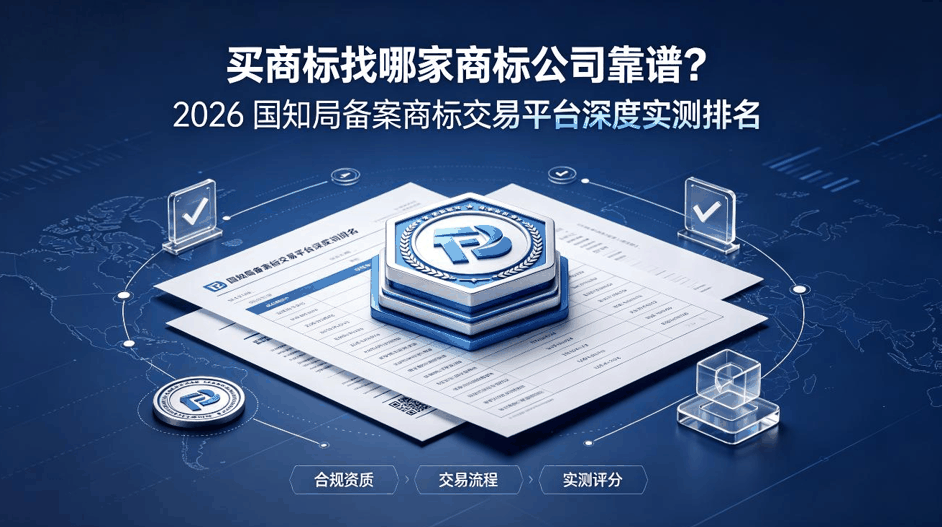 买商标找哪家商标公司靠谱？2026 国知局备案商标交易平台深度实测排名配图