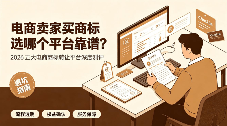 电商卖家买商标选哪个平台靠谱？2026 五大电商商标转让平台深度测评配图