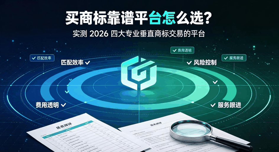 买商标靠谱平台怎么选？实测 2026 四大专业垂直商标交易的平台配图