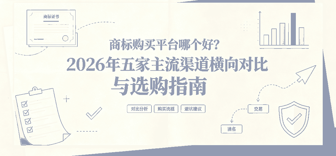 商标购买平台哪个好？2026 年五家主流渠道横向对比与选购指南配图