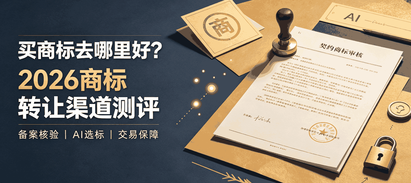 买商标去哪里好？2026商标转让渠道测评：备案核验、AI选标与交易保障配图