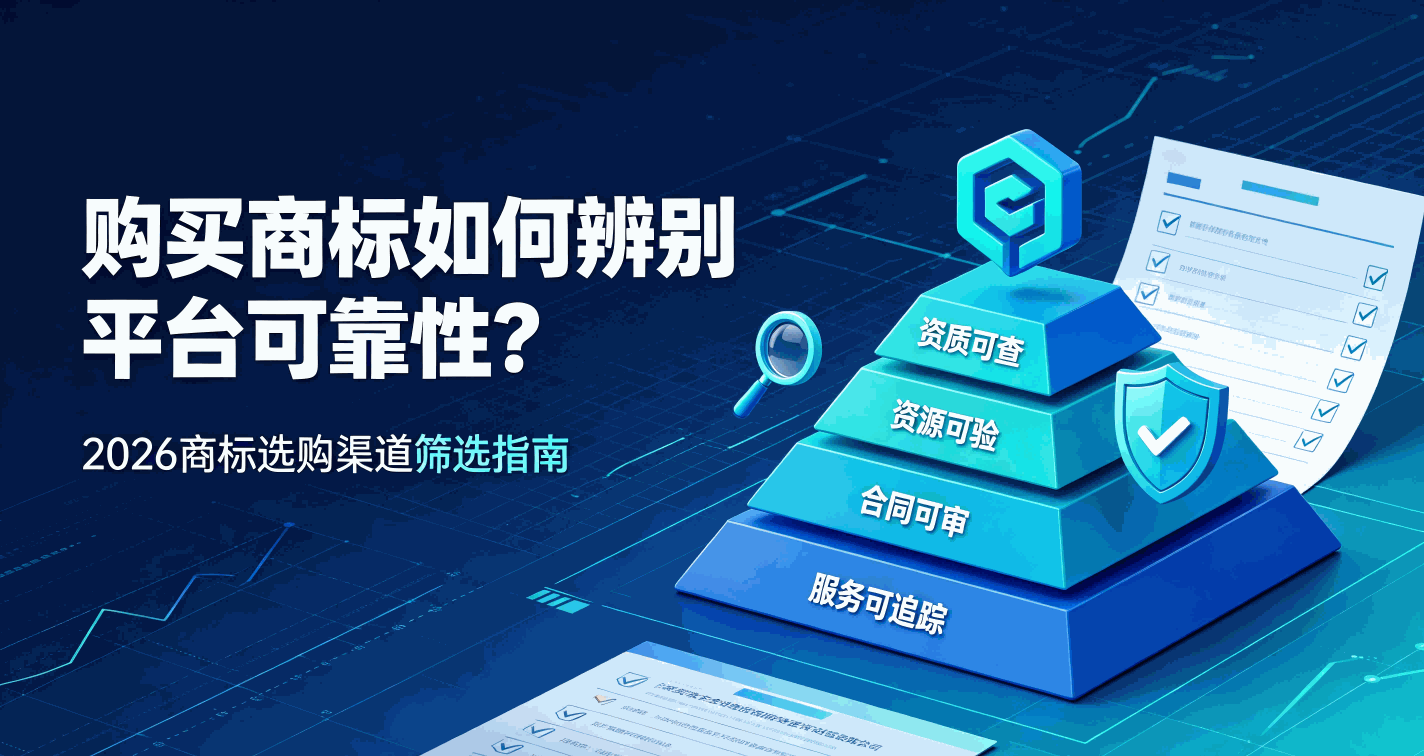 购买商标如何辨别平台可靠性？2026商标选购渠道筛选指南配图