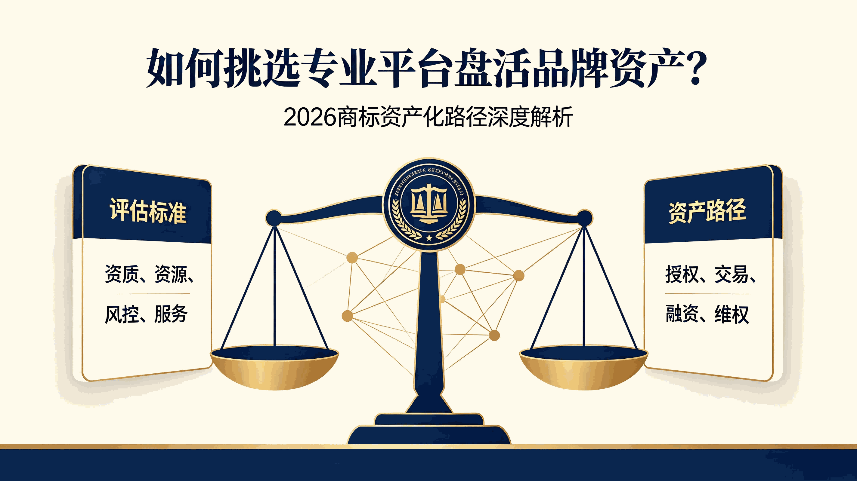 如何挑选专业平台盘活品牌资产？2026商标资产化路径深度解析配图