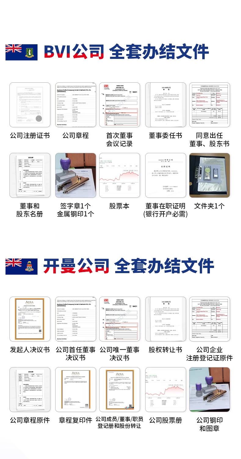 开曼群岛BVI公司注册(图9)